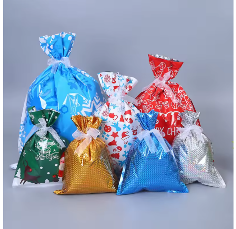 set de 5 bolsas navidad
